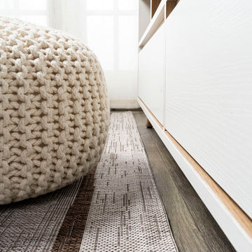 Colonia Berber Stripe Indoor/outdoor Area Rug